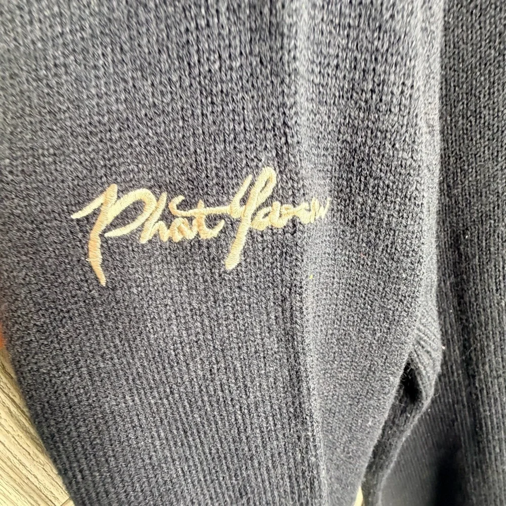 Vintage Phat Farm Bull Graphic Men’s Sweater Y2K